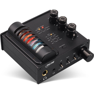Inline® Ampusb-eq, Hi-res Audio Hifi Dsd USB Audio Dac, Headphone Vacuum Tube Amplifier And Equalizer — image 1