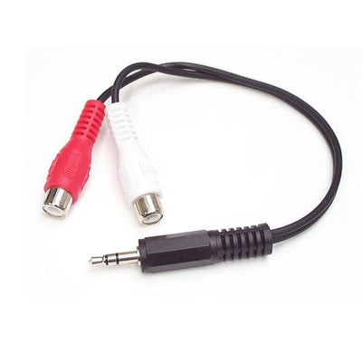 StarTech Cable Adapter Audio Mini Jack 3,5MM a Rca Stereo 15CM — image 1