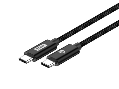 Conceptronic USB Cable -c Male a USB-C Male 1.2M PD 3.1 240W 48V 5A 480Mbps E-mark — image 1