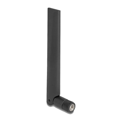 Delock 89078 Antenna Wi-Fi 6E Male Rp-sma 3 dBi Omnidirectional With Articulación Inclinación Black — image 1