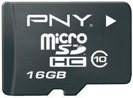 HP Mem Micro Sdhc 16GB CL10 U1 Black + Adapter SD CL10 / R: 20MB/S W:15MB/S SDU16GBH10HP-EF — image 1