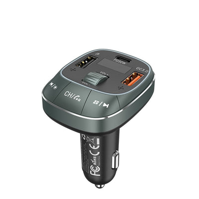 Vention Transmisor Fm MP3 Bluetooth FFLB0 1x USB- Type-c 2x USB 30W — image 1