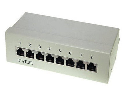 Patch Panel CAT.5E Blindado 8 Ports — image 1