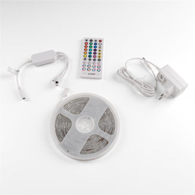 Avide Strip LED Blister 12V 16W RGB 5M Remote Control Ir — image 1