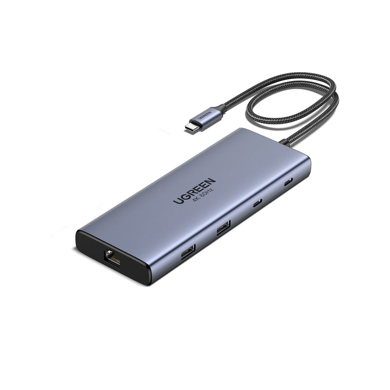 UGREEN Hub 10EN1 USB-C a HDMI + USB-C + USB-A + RJ45