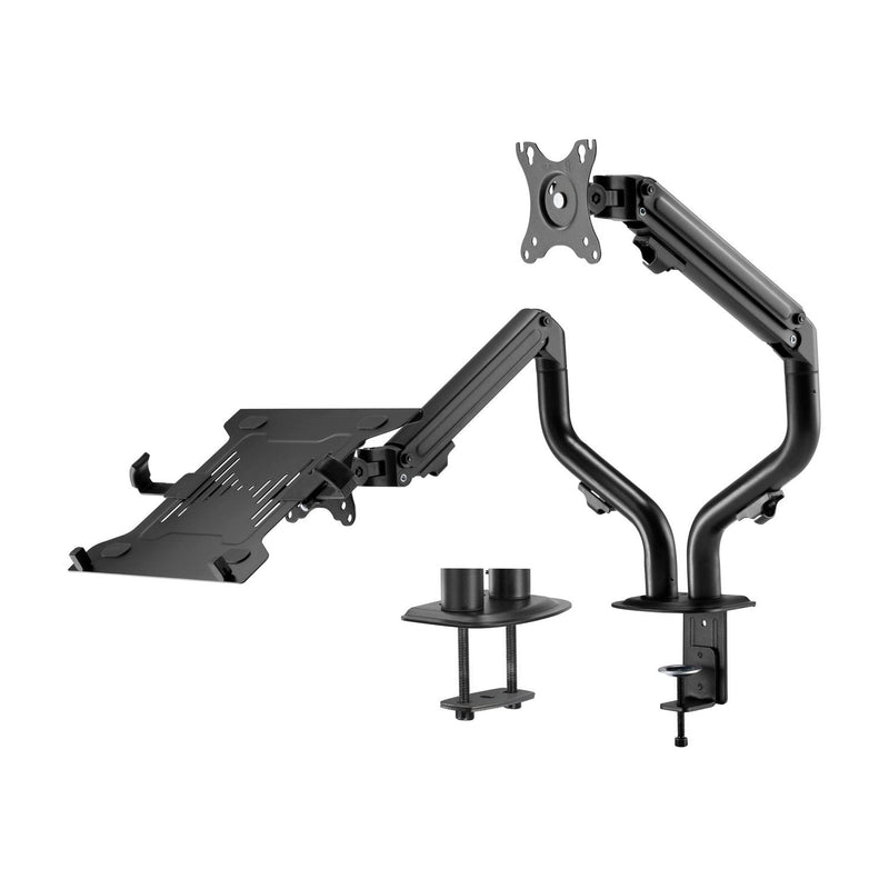 Aisens Desk Mount Contrapeso Swivel And Tilt Laptop And Monitor / TV 8KG 17-32 - Black