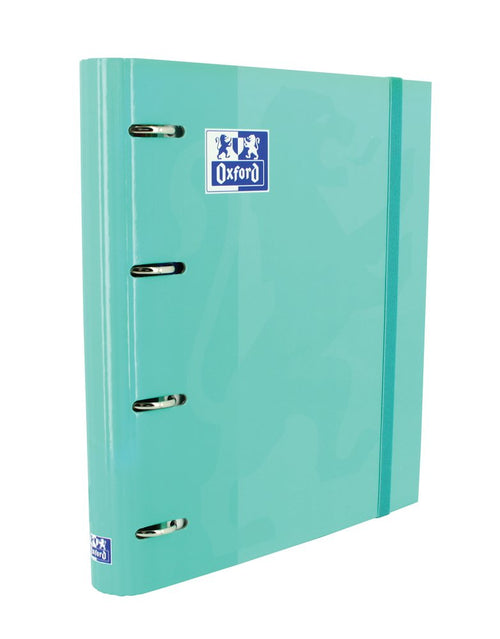Oxford Folder 4 Anillas Classic Europeanbinder C/ Spare Part 100H 5X5 A4 + Ice Mint — image 1