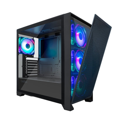 Coolbox PC Case Gaming ATX GE-2000 Dualview — image 1