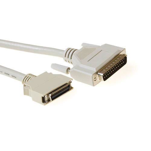 IEEE1284 Cab. 25 Pin D-sub Male - 36-POLOS HP Centronics Male 3,00M
