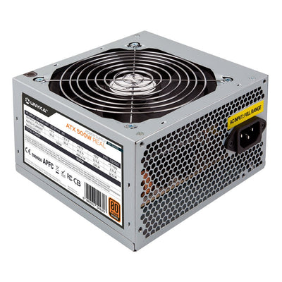 Unykach Power Supply ATX 52500 500W 80 + Bronze Apfc Activo Fan 120MM Ultra Quiet — image 1