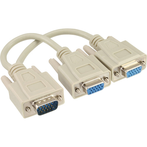 Inline VGA And -cable HD15 Male a 2X HD15 Female — image 1