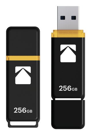 USB Flash Drive Kodak K103 256GB USB-A 3.2 GEN1 Black — image 1
