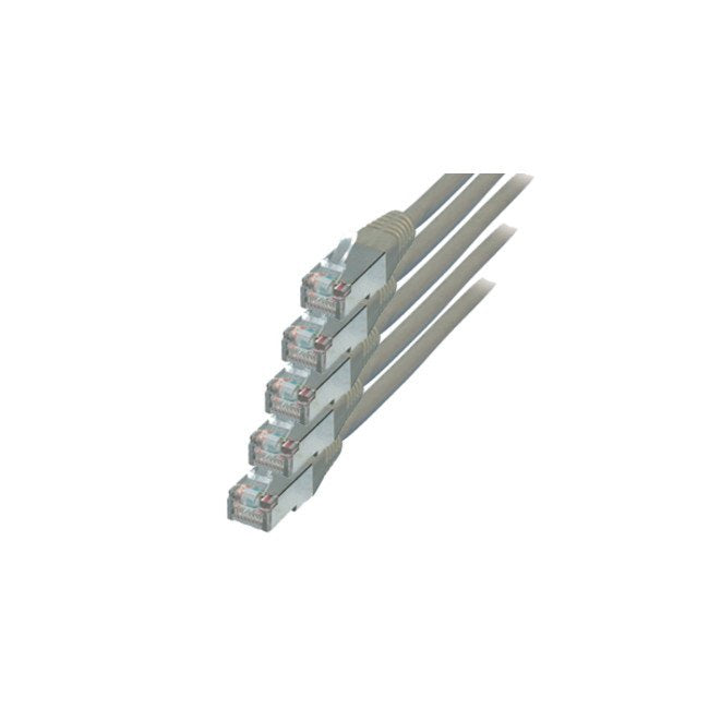 S-conn CAT.6 S/FTP 1M Network Cable Grey CAT.6 S/FTP (s-STP)
