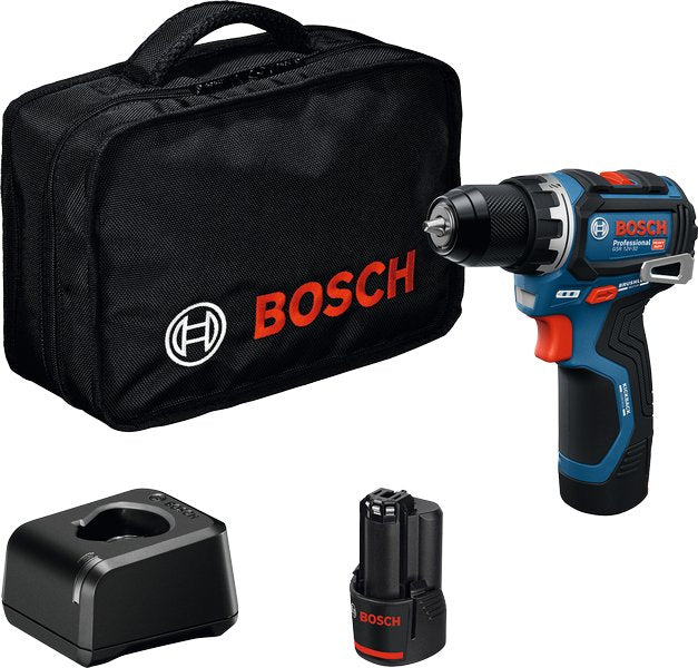 Bosch Drill/Atornillador Powertools Inalámbricogsr 12V-32 Professional, 12VOLT Blue/Black 2X Li-ionen Battery