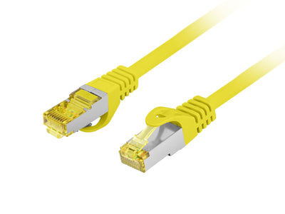 Lanberg Cable Network CAT.6A S FTP Lszh Cu 3M Yellow Fluke Passed — image 1