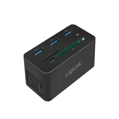 Logilink Docking USB 3.2 (G1) Hdmi, 10 Ports PD 4, Black — image 1