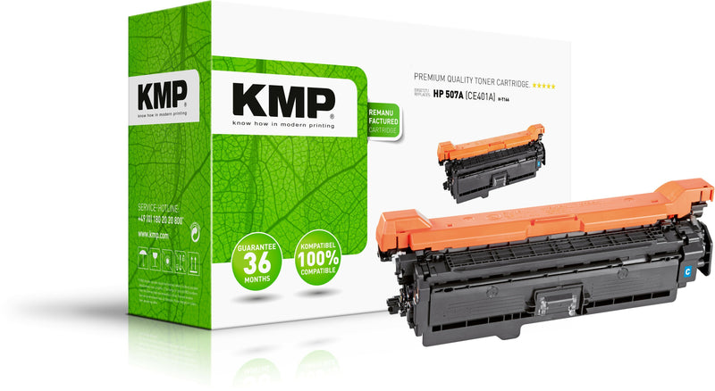 Kmp Toner HP CE401A Comp. Cyan 6000 S. H-T166