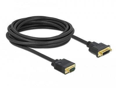 Delock Cable DVI 24 + 5 Female a VGA Male 5M — image 1