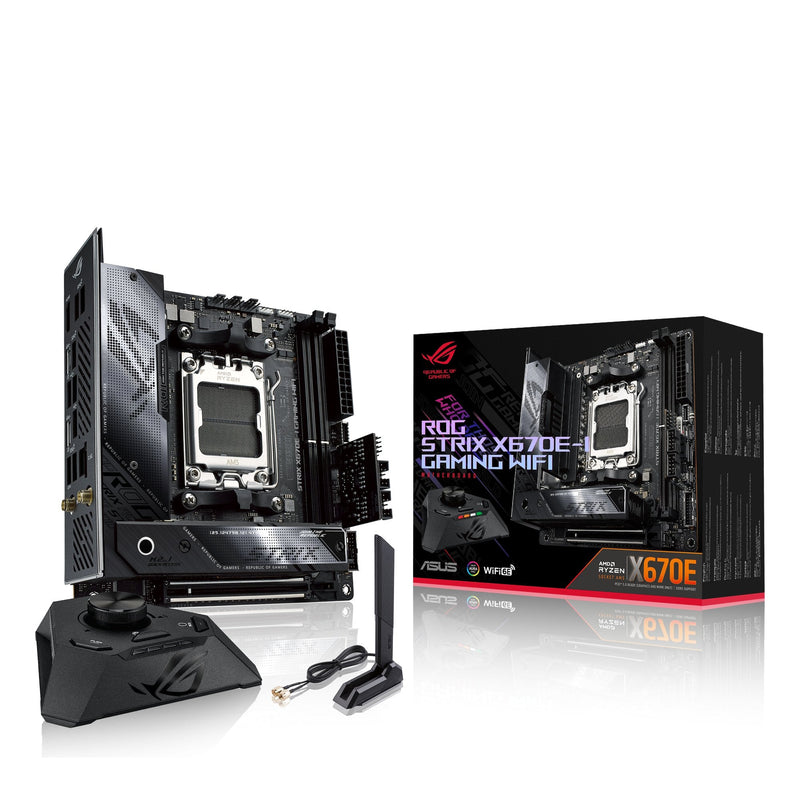 ASUS Motherboard AM5 Rog Strix X670E-I Gaming Wi-Fi 90MB1B70-M0EAY0