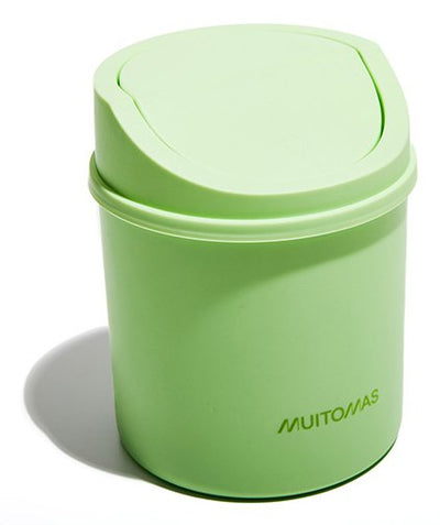 Muitomas, Papelera Desk Mini, With Door Abatible And Cover Removible, Compacto Desk And Office 130X130X170 Mm, — image 1