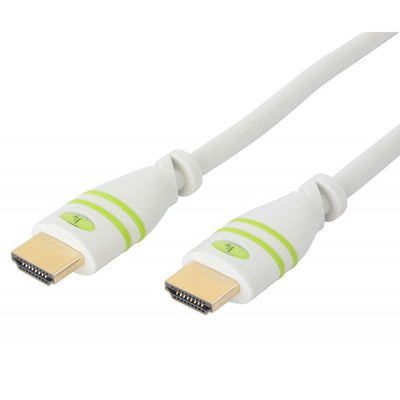 Techly Cable HDMI High Speed With Ethernet a M 1M White — image 1