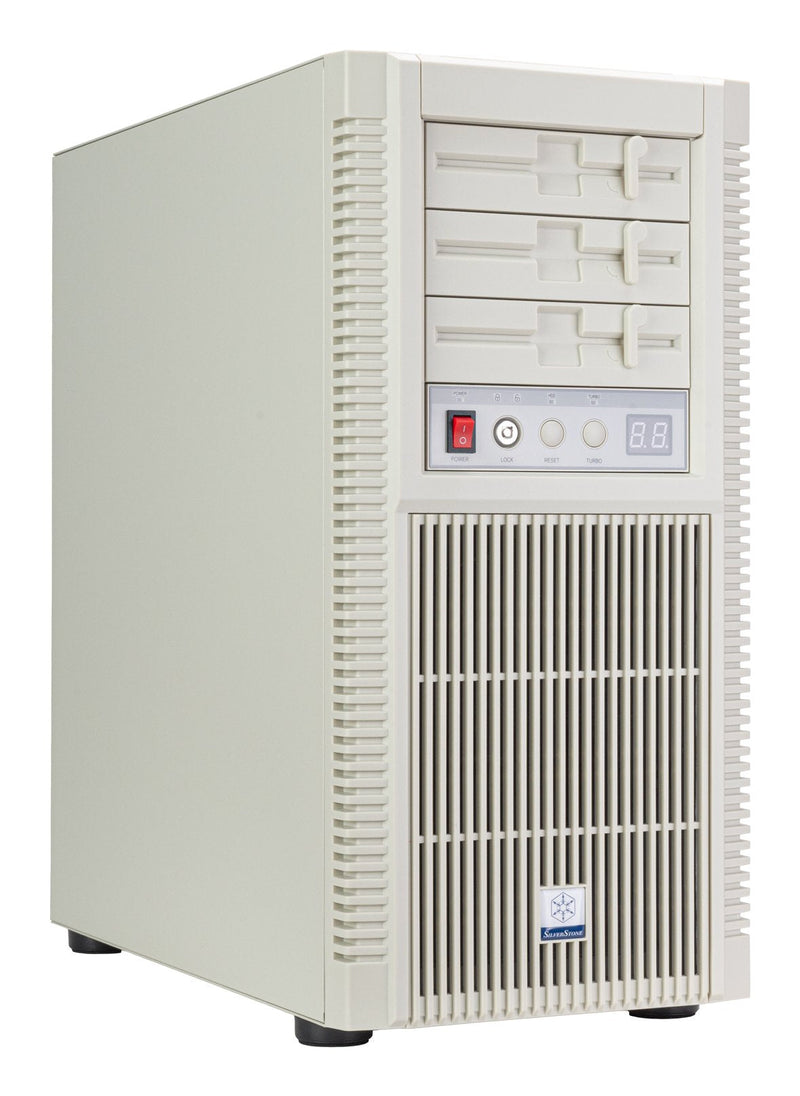 Silverstone PC Case FLP02 Beige SST-FLP02W