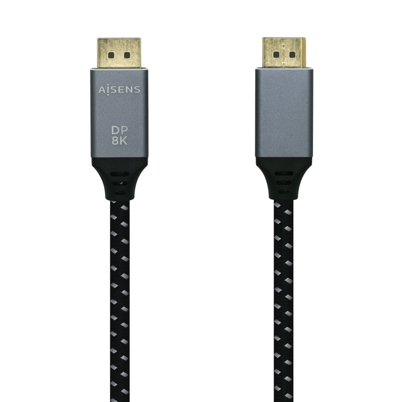 Aisens Cable DisplayPort V1.4 8K@60HZ - DP/M-dp/M - 2M - Grey