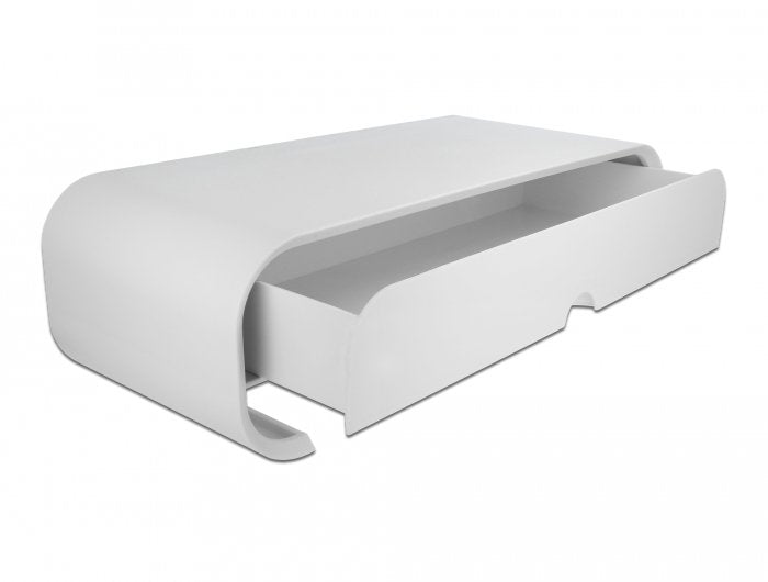 Delock Stand Monitor With Drawer White