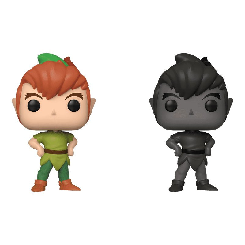 Blíster 2 Figuras Pop Disney Peter Pan - Peter Pan & Peter Pans Shadow Exclusive