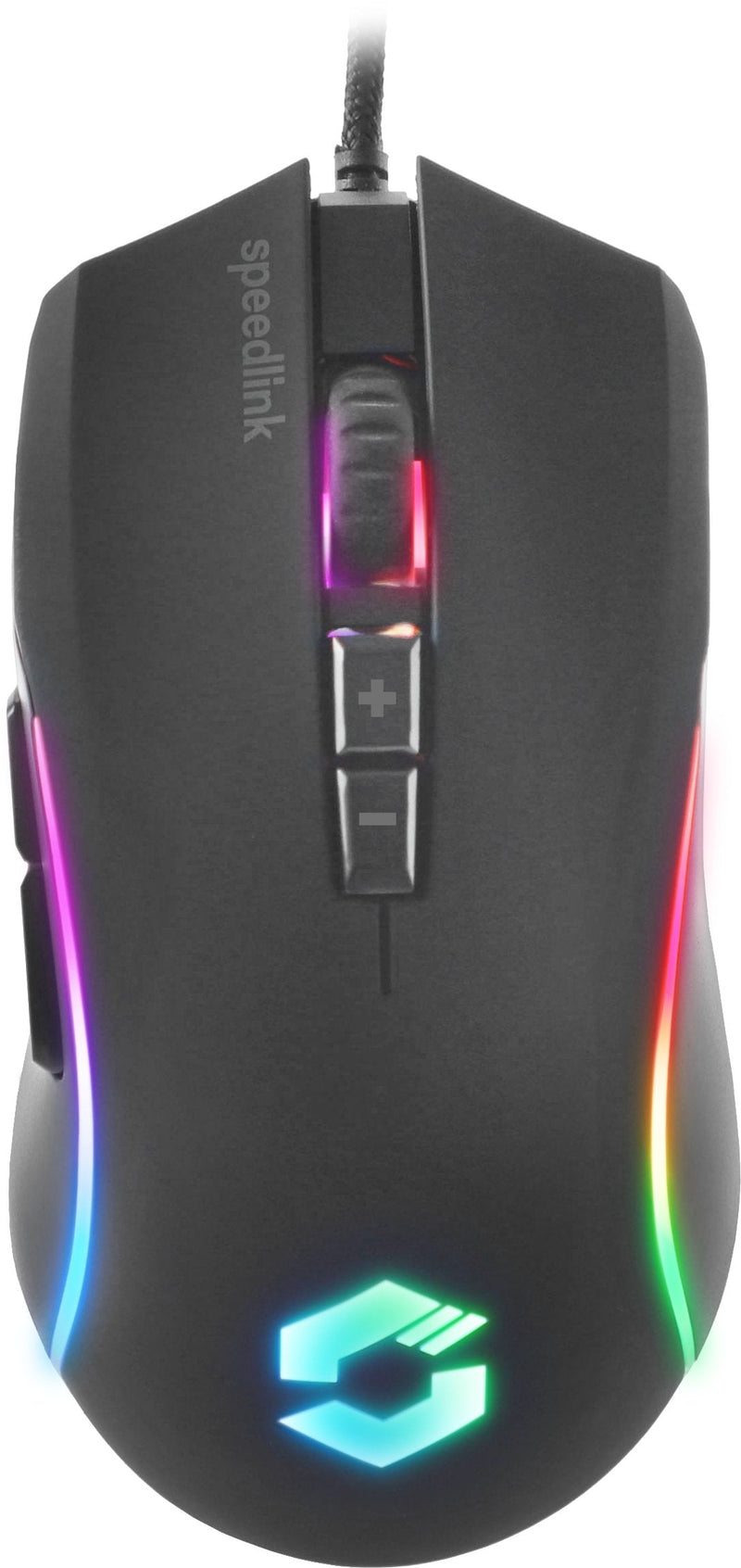 Speedlink Mouse Gaming Zavos. 3200 Dpi. Usb. Rubber-schwarz Retail