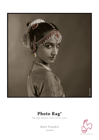 Hahnemhle Photo Rag White a 4308G, 25 Hojas Paper — image 1