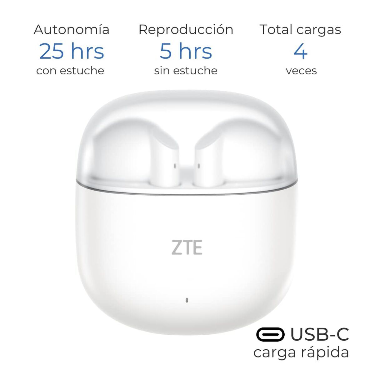 Zte Wireless Headphones Zte Buds 2 White