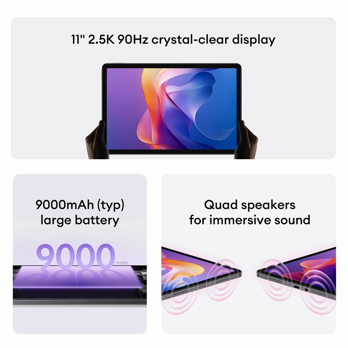 Xiaomi Tablet Xiaomi Redmi Pad 2 11" Octa Core 8 Gb Ram 256 Gb Grey