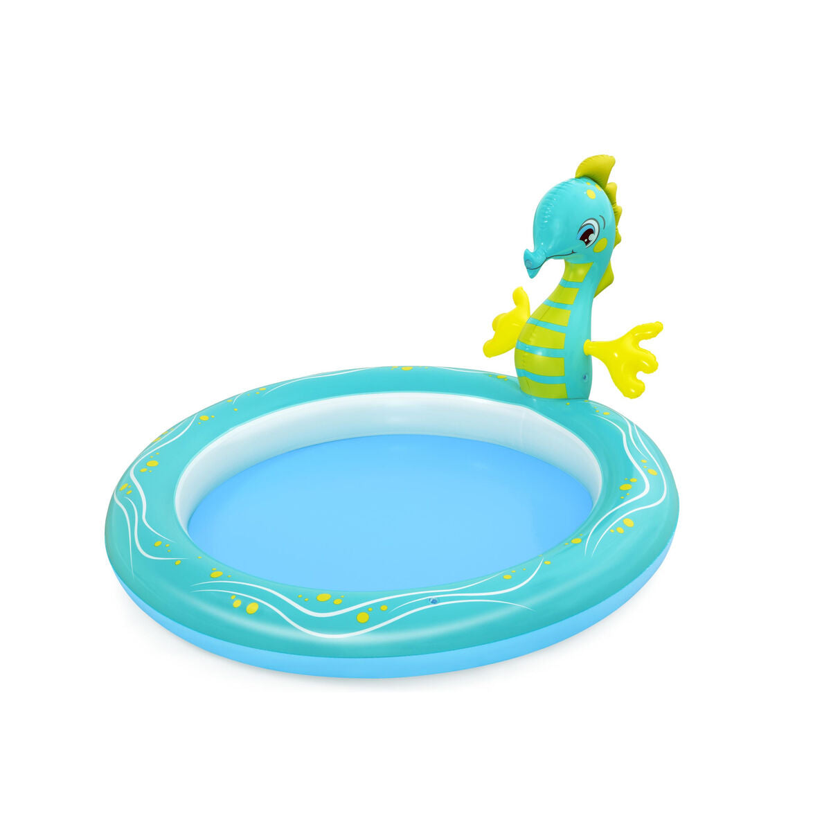 Bestway Inflatable Paddling Pool For Children Bestway Sea Horse 188 X 160 X 86 Cm