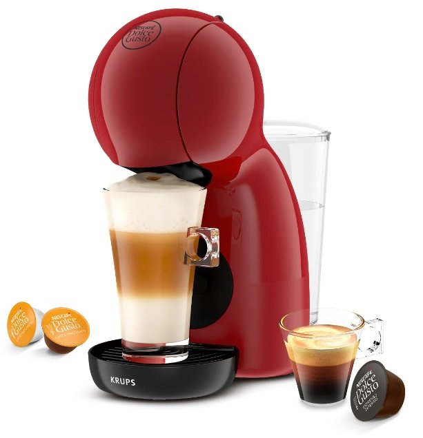 Krups Coffee Machine Piccolo Xs Dolce Gusto Red