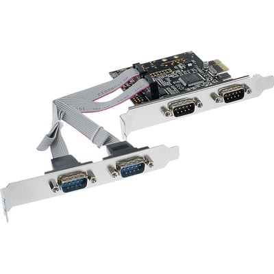 Inline Card PCIE Pci-express 4 Ports Serie 9 Pines — image 1