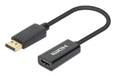 Manhattan Adapter DisplayPort a HDMI 4K@60HZ Black — image 1