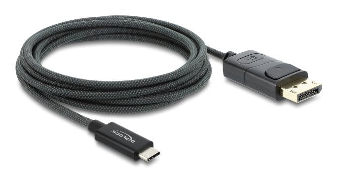 Delock Koaxiales USB Type-c ? a DisplayPort Cable (dp Alt Mode) 4K 60 HZ With Gef