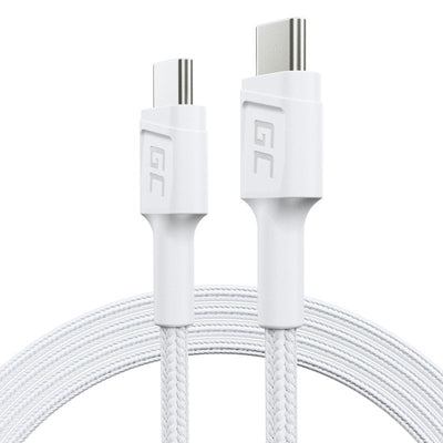 Green Cell Cable KABGC30W USB 3.2 Gen 1 (3.1 Gen 1) 1,2M USB C White — image 1
