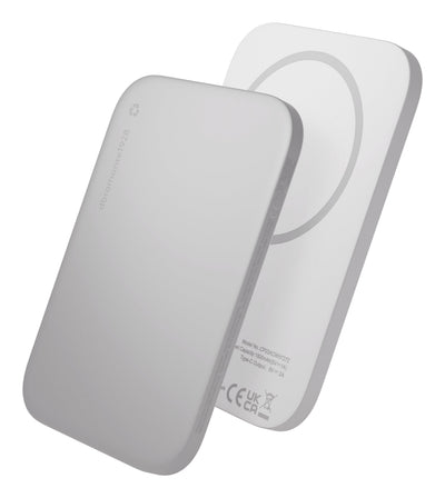 DBRAMANTE1928 Re-charge Charger Wireless Ultra Slim QI1.3 3000MAH 10 Watts (usb-c) Cable USB-C White — image 1