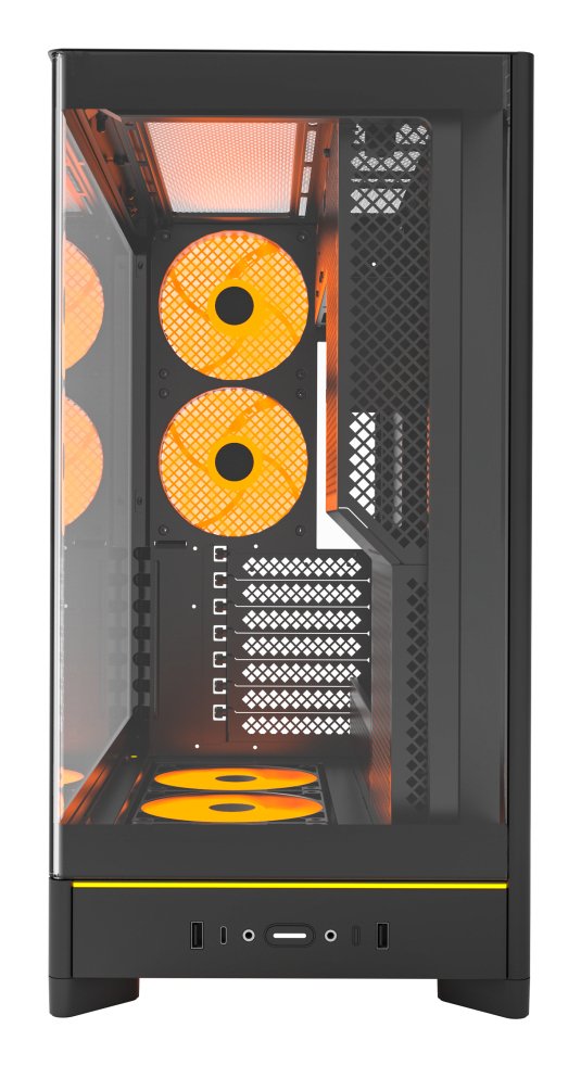 Montech PC Case HS02 Pro (b) Black
