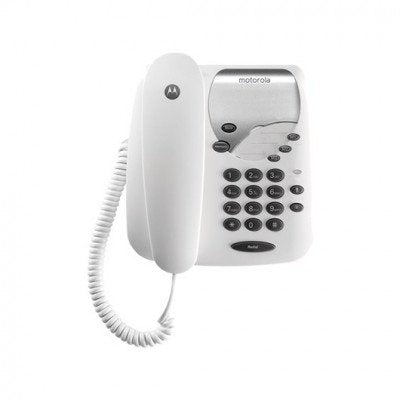Motorola Telf. With Cable CT1 White No Display/Rellamada/Función Mute/ Keys Memory 107CT1WHITE — image 1