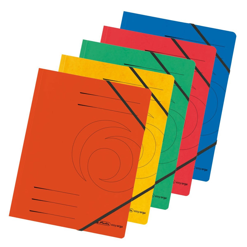 Herlitz 10902872 Box Ring Binder Blue Green Orange Red Yellow Box Of Cartón
