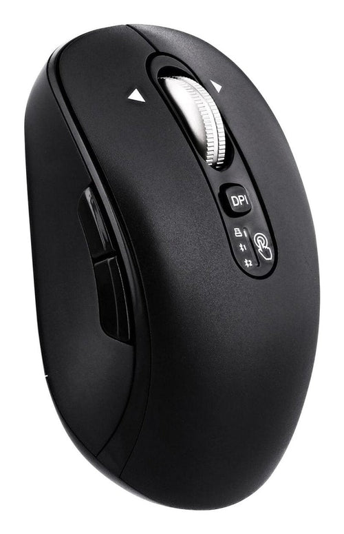 Tnb Infinitemn - Rechargeable Wireless Mouse With Dual-function Scroll Wheel - Black — image 1
