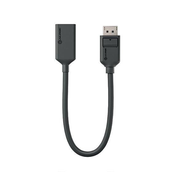 Alogic EL2DPHD-ADP Adapter Cable Vídeo 0,2M DisplayPort HDMI Black