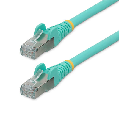 StarTech Cable .com 1.5M CAT.6A Ethernet Aqua Low Smoke Zero Halogen (lszh) 10GBE 500MHZ 100W PoE + Snagless R — image 1