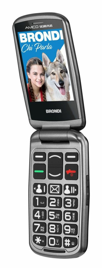 Mobile Phone Amico Sicuro Plus Black Metal — image 1