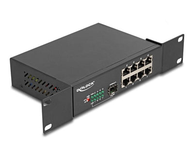 Delock 10 Gigabit Ethernet Switch 8 Port + 1 Sfp — image 1