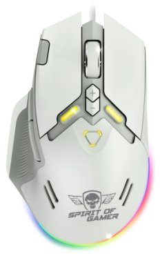 Spirit Of Gamer Mouse Elite M60 White RGB — image 1