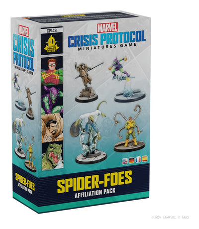 Set Of Desk Marvel Crisis Protocol Spider Foes Affiliation Pack Edad Recomendada 14 Years — image 1